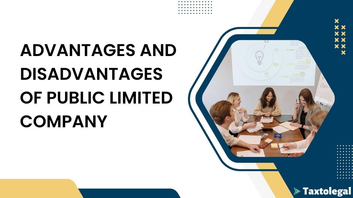 advantages and disadvantages of public limited company