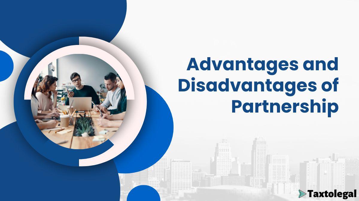 advantages and disadvantages of partnership